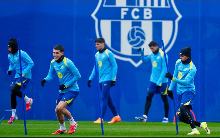 El Barcelona de Hansi Flick está en la cima con 49 puntos. EFE/A. García