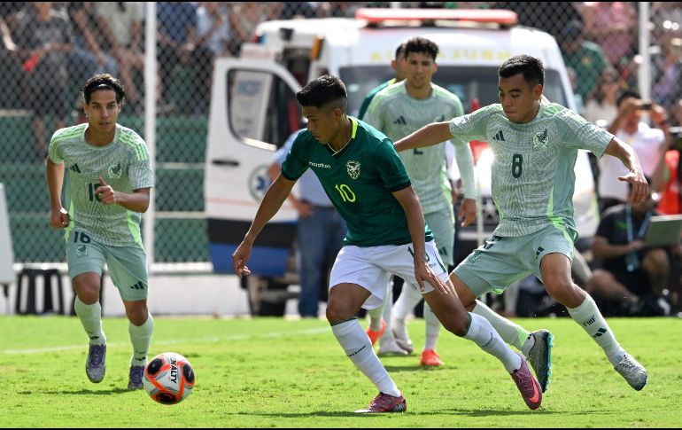 El “Vasco” y su cuerpo técnico mandaron a la cancha a una selección con elementos experimentados que se acercan a un llamado definitivo para participar en la Copa del Mundo. AFP.