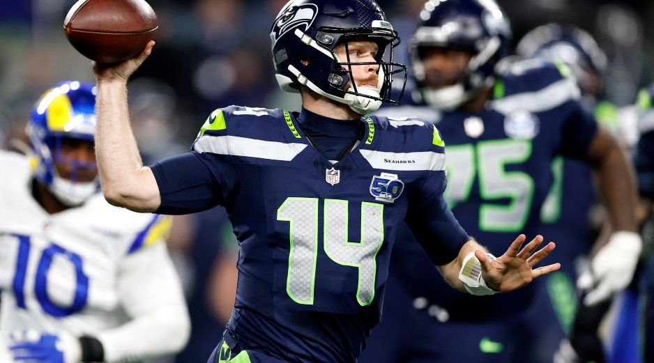 Sam Darnold fue una de las piezas clave en la victoria en el Juego de Campeonato de la Nacional. AFP.