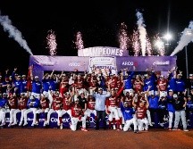 Los Charros de Jalisco se convirtieron en el quinto equipo bicampeón en la Liga Mexicana del Pacífico. X/ @Liga_Arco.