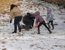 La nevada ocurre en el marco de una tormenta invernal que afecta amplias zonas del sur de Estados Unidos. EFE/L. Torres