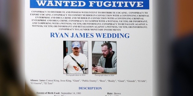 Ryan Wedding se entreg&oacute;; Sheinbaum niega "operaciones" de Estados Unidos en M&eacute;xico