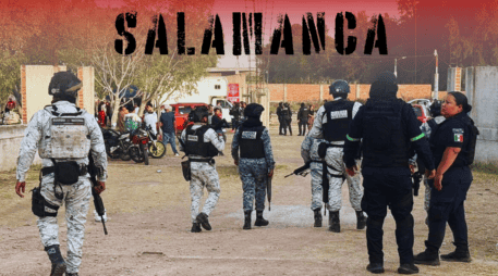 La tarde de este domingo, un grupo de hombres armados irrumpió en el campo de futbol de la comunidad Loma de Flores de Salamanca y disparó en contra de 23 personas. EFE