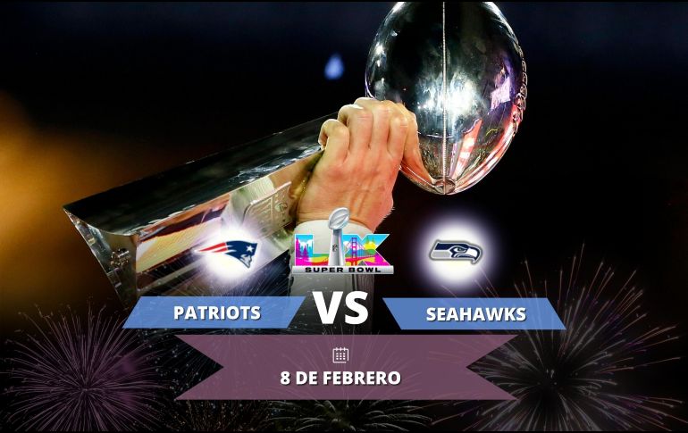 El Super Bowl LX se jugará el próximo domingo 8 de febrero en el Levi's Stadium de Santa Clara, California. ESPECIAL / AFP y CANVA