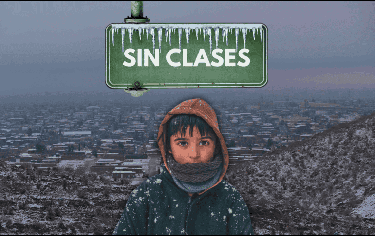 El estados como Chihuahua se han registrado nevadas, lo que ha obligado a las autoridades ha suspender clases. SUN / ARCHIVO / ESPECIAL / CANVA