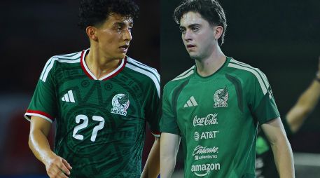 Richard Ledezma y Brian Gutiérrez, jugadores de Chivas que fueron llamados por el Tri para sus uelos amistosos ante Panamá y Bolivia. IMAGO7