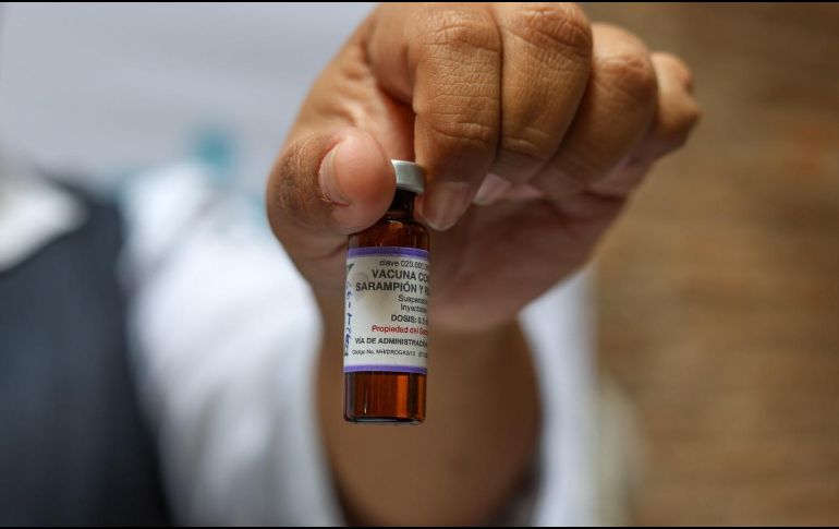 El gobierno jalisciense espera que un 95% de la población cuente con la vacuna contra el sarampión. EL INFORMADOR/A. Navarro