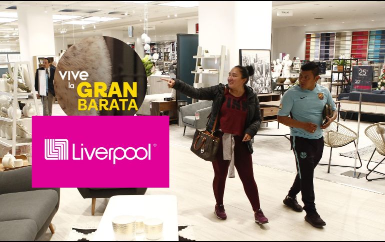 La Gran Barata Liverpool sigue vigente., ¿hasta cuándo? EL INFORMADOR / ARCHIVO