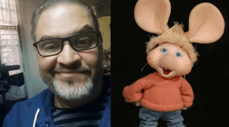 Además de ser la voz de Topo Gigio, en los otros programas que trabajó manejaba diversos títeres. ESPECIAL CANVA ESPECIAL