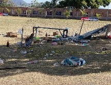 Las víctimas fueron atacadas a balazos mientras se encontraban reunidas en el campo deportivo. SUN / X. Álvarez
