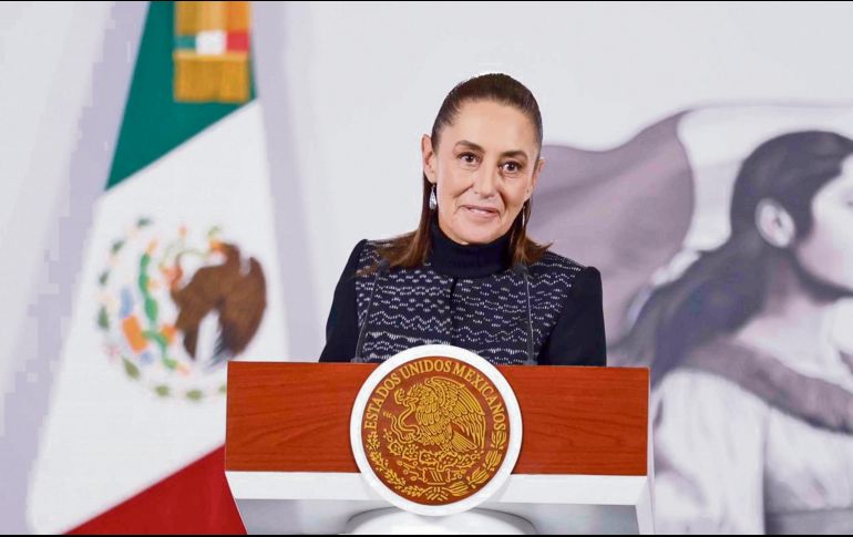 La Presidenta destacó que la tasa de desempleo en México cerró en 2025 en sus niveles más bajos, de acuerdo con cifras del Inegi. EL UNIVERSAL