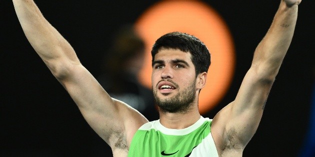 Abierto de Australia: Carlos Alcaraz, en semifinales del Grand Slam en Melbourne