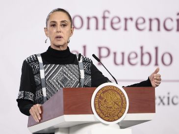 Sheinbaum enfatizó que el reconocimiento del Estado palestino es un elemento central para evaluar la invitación del mandatario estadounidense. EFE/J. Méndez