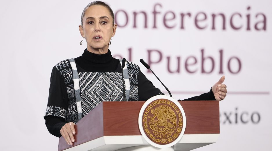 Sheinbaum enfatizó que el reconocimiento del Estado palestino es un elemento central para evaluar la invitación del mandatario estadounidense. EFE/J. Méndez