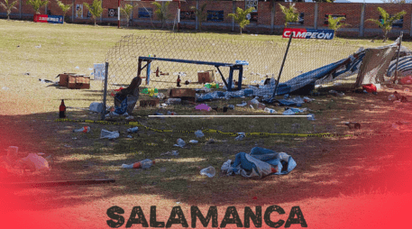 Entre los fallecidos de Salamanca hay cinco guardias de seguridad privada, contratados para garantizar la tranquilidad de las familias y jugadores asistentes al partido. SUN / ARCHIVO