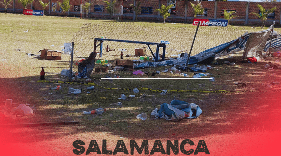 Entre los fallecidos de Salamanca hay cinco guardias de seguridad privada, contratados para garantizar la tranquilidad de las familias y jugadores asistentes al partido. SUN / ARCHIVO