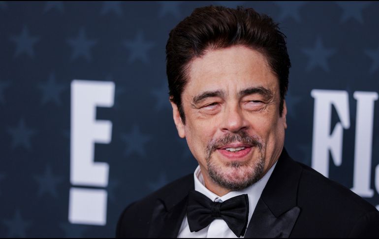 Del Toro optará el próximo 22 de febrero al galardón en la misma categoría con su compañero de reparto Sean Penn. EFE/ARCHIVO