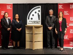 Desde 2007, el reloj ha incluido en sus valoraciones el deterioro del planeta debido al calentamiento global y la crisis climática. EFE/ Christiani Inc. / Boletín de Científicos Atómicos