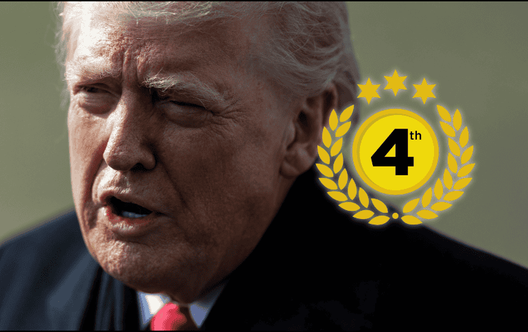 Aunque Trump se refiere de manera coloquial a una “cuarta vez