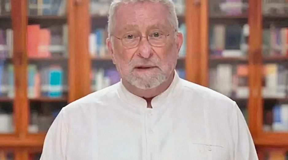 José Abud Flores. El exrector de la Universidad Autónoma de Campeche, durante una entrevista en la que afirmó que su detención tuvo intereses políticos. ESPECIAL