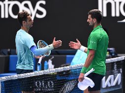 Djokovic continuará su campaña por un título número 11 en Melbourne y un récord de grandes 25 títulos. EFE / J. Carrett