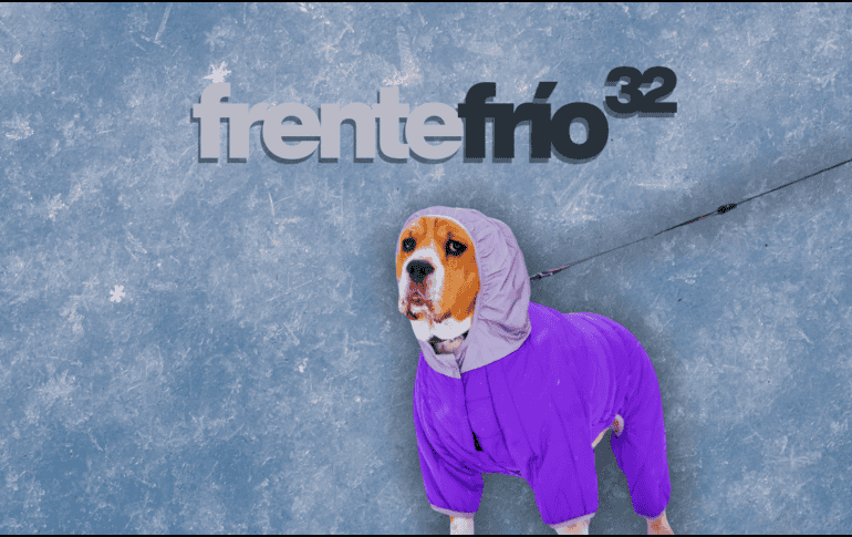 En el transcurso del jueves, un nuevo frente frío (núm. 32) y su masa de aire polar se aproximarán e ingresarán a la frontera norte de México. ESPECIAL / CANVA