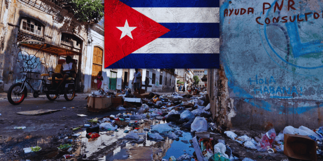 Cuba rebosa de basura; alertan de dengue y chikungu&ntilde;a (FOTOS)