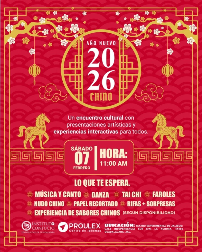 &nbsp;CORTESÍA/ Instituto Confucio de Guadalajara