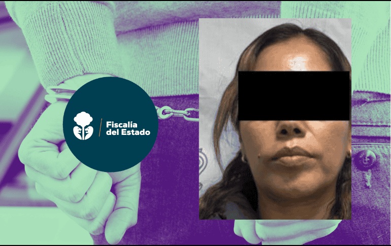 La mujer fue trasladada a un complejo penitenciario, donde permanecerá en prisión preventiva justificada hasta que se realice la audiencia donde se decidirá si se vincula a proceso. ESPECIAL/Fiscalía de Jalisco