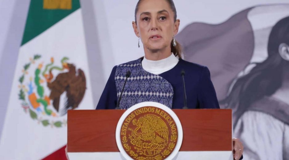 Sheinbaum mostró una gráfica donde detalló los planes de la comisión de energía eléctrica para 2026. Jalisco no está contemplado. SUN / F. Rojas