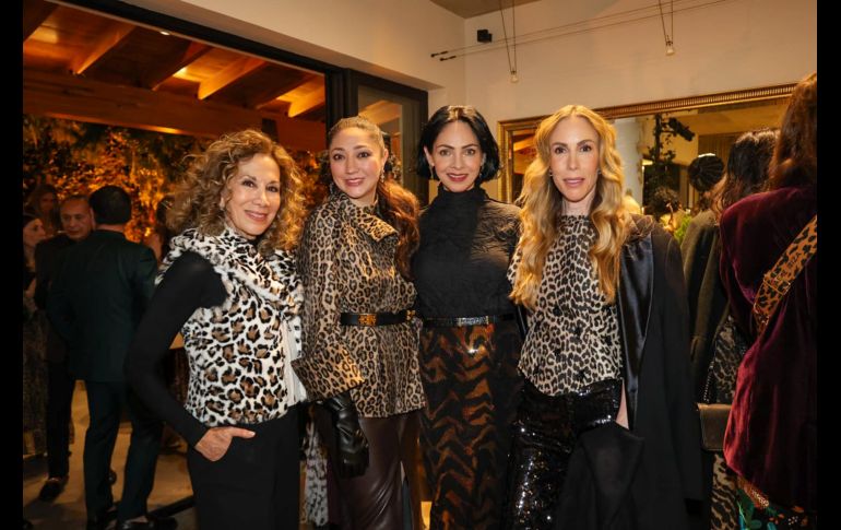 Beatriz Calles, Zaira Marino, Celina del Villar y Brenda Jaet. GENTE BIEN JALISCO / Revista del 30 de enero 2026