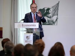 El funcionario aseguró que la delegación mexicana viajó “optimista y resuelta”. EFE/J. Méndez