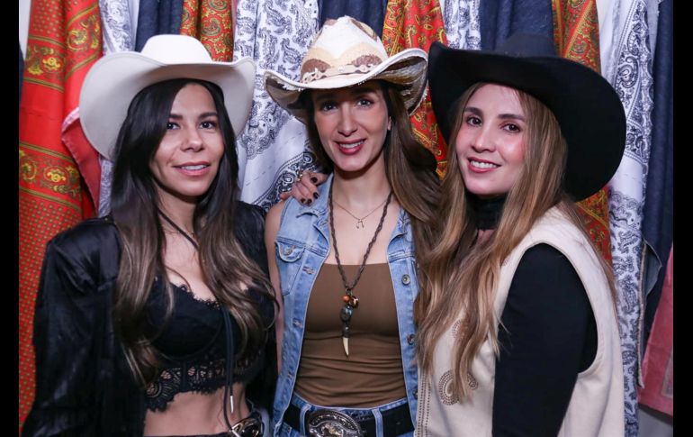 Angélica Cisneros, Sofía Cruz y Daniela Gutiérrez. GENTE BIEN JALISCO / Revista del 30 de enero 2026