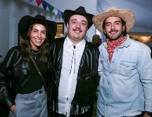 Mabel Dueñas, Christian Vázquez y Lalo Orozco. GENTE BIEN JALISCO / C.Jimeno