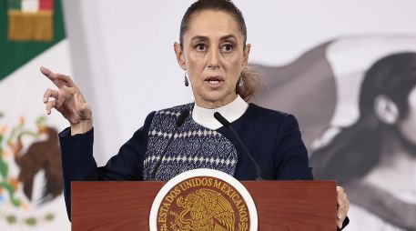 Sheinbaum aclaró que, por ser un terreno federal, la Fiscalía General de la República deberá analizar si tiene alguna atribución. EFE/J. Mendez