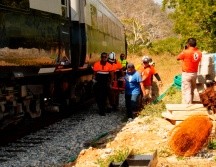 El maquinista excedió el límite de velocidad permitido de 50 Km/h. EFE/L. Villalobos