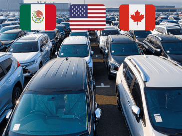 La fecha oficial de la revisión del tratado entre México, Estados Unidos y Canadá es el 1 de julio de 2026. CANVA