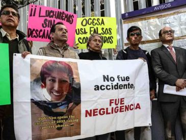 Organizaciones de defensa de víctimas y colectivos de fotógrafos han expresado su apoyo a la familia Giles. SUN/G.Pano