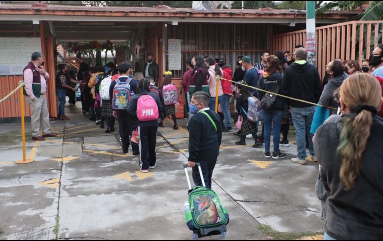 Autoridades detallaron que hasta el momento se han confirmado 23 estudiantes contagiados. EL UNIVERSAL / ARCHIVO