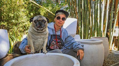 La artista plástica presenta “MU” dentro de las actividades de ART WKND GDL 2026. EL INFORMADOR/ J. Acosta