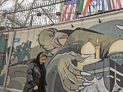 Las calles de Teherán lucen semivacías tras los recientes conflictos. AFP