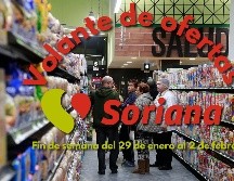 Estos son los descuentos disponibles a partir de hoy y durante el resto del fin de semana en Soriana. EL INFORMADOR / ARCHIVO