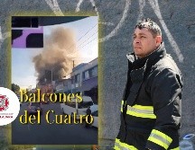 Bomberos de Guadalajara realizaron la extinción del incendio con grandes cantidades de agua. EL INFORMADOR / ARCHIVO / ESPECIAL / FACEBOOK / Protección Civil y Bomberos GDL