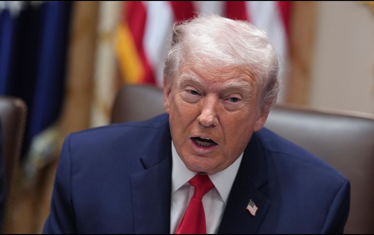 Trump anunció que desde hoy se iniciará la reapertura de las conexiones aéreas con Venezuela tras años de suspensión. AP/E. Vucci