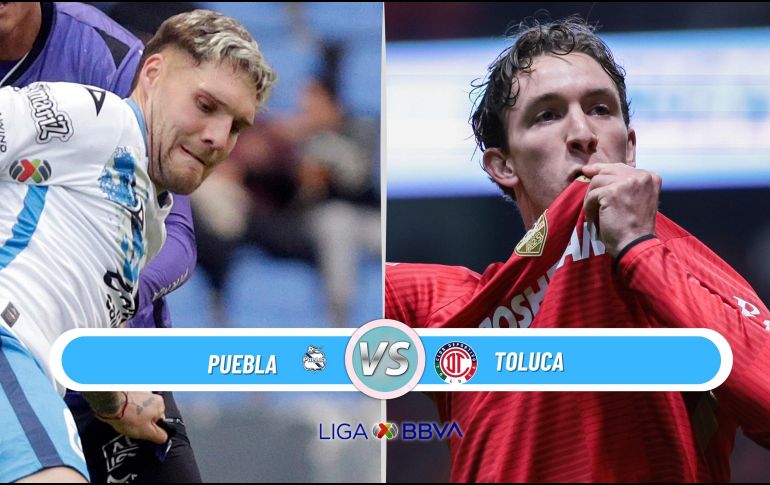 Puebla y Toluca abren la Jornada 4 del Clausura 2026 en el Estadio Cuauhtémoc. ESPECIAL / IMAGO7 y CANVA