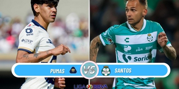 &iquest;D&oacute;nde ver EN VIVO el partido Pumas vs Santos de la J4 de la Liga MX?