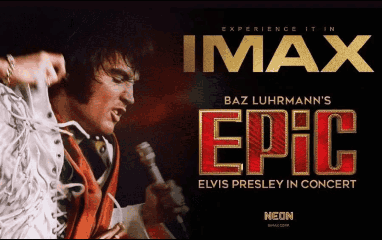 Estos son los precios en preventa Cinépolis para el nuevo documental de Elvis Presley. ESPECIAL / UNIVERSAL PICTURES