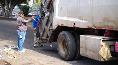 Recuerda que ese día no debes dejar bolsas de basura en la vía pública. EL INFORMADOR/ ARCHIVO