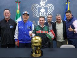 El Gobernador del Estado, Pablo Lemus, ofreció una rueda de prensa en la que destacó la oportunidad única que tiene la entidad de poder albergar un certamen de gran magnitud. EL INFORMADOR/ A. NAVARRO.