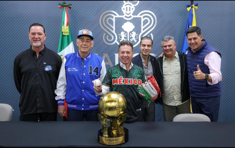 El Gobernador del Estado, Pablo Lemus, ofreció una rueda de prensa en la que destacó la oportunidad única que tiene la entidad de poder albergar un certamen de gran magnitud. EL INFORMADOR/ A. NAVARRO.